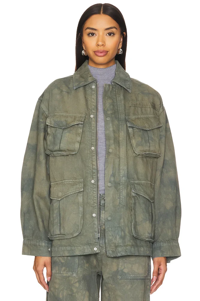 Kaia Oversized Drawstring Jacket