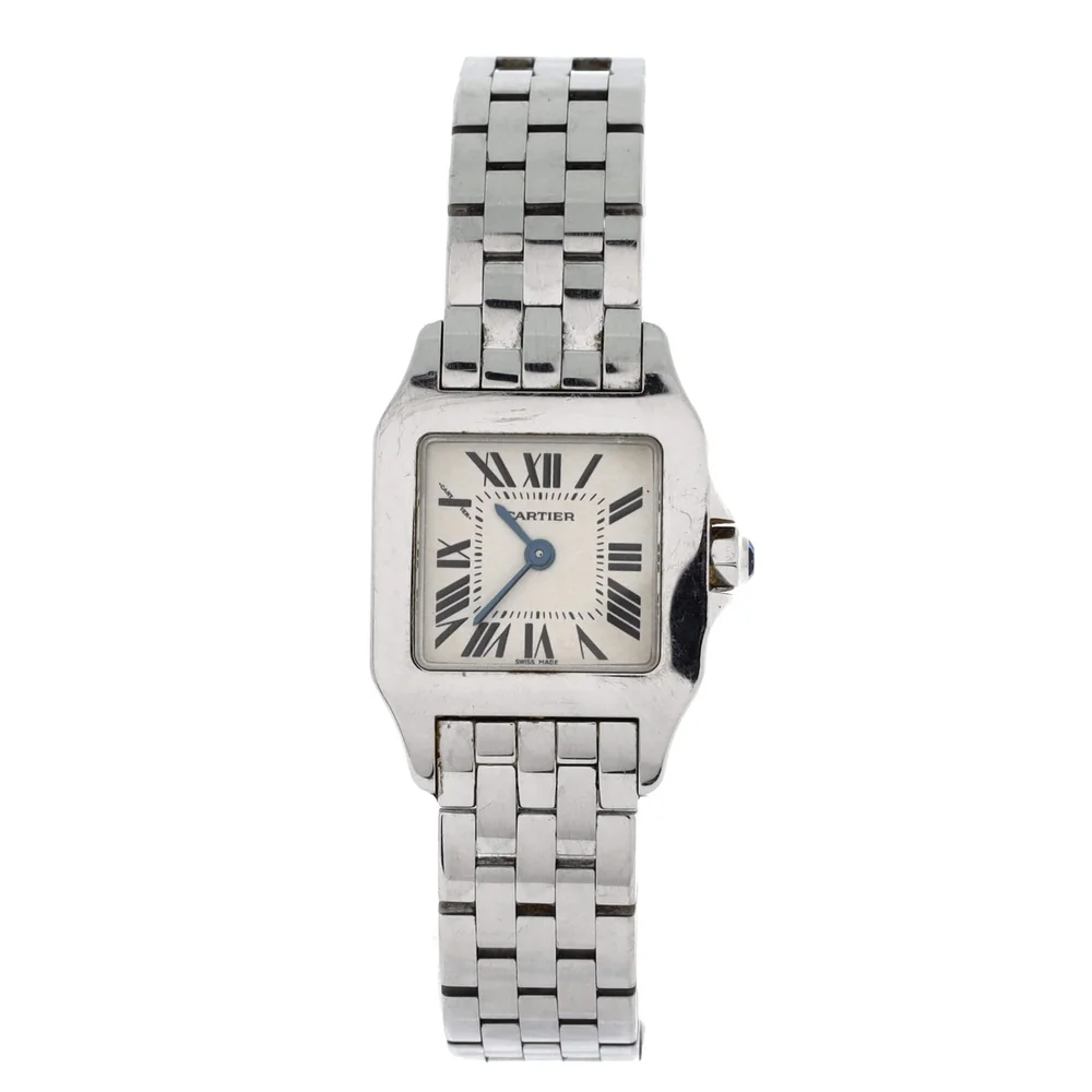 Pre-Owned Santos Demoiselle Quartz Watch Stainless Steel 20mm
