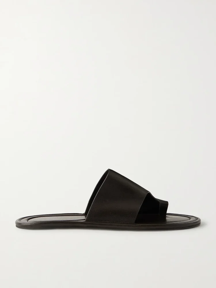 Flat Leather Sandals