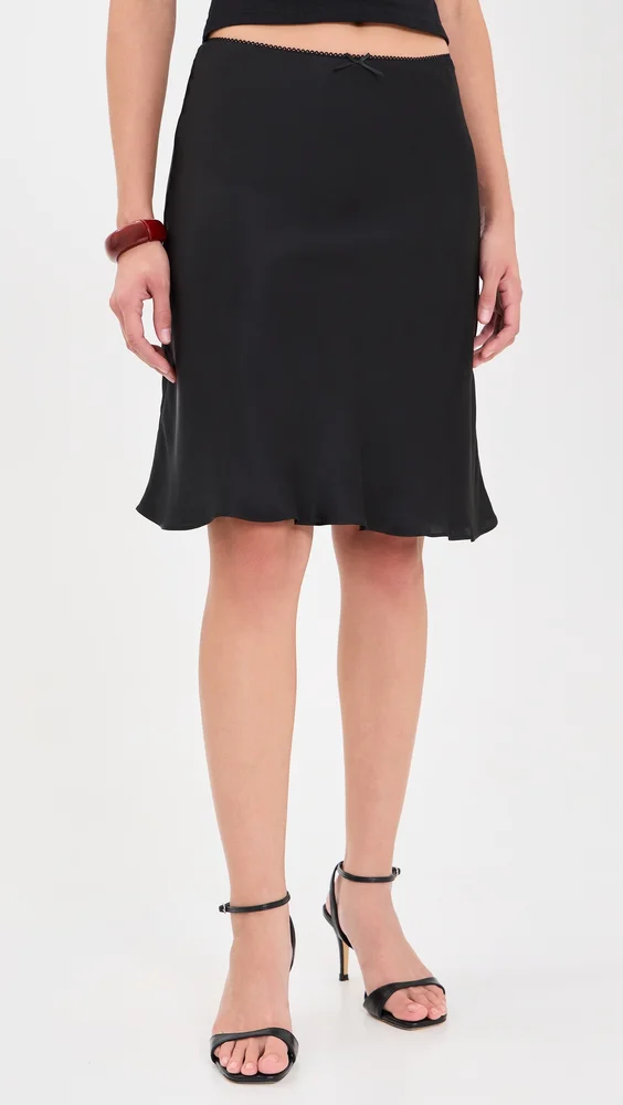 Paloma Satin Skirt