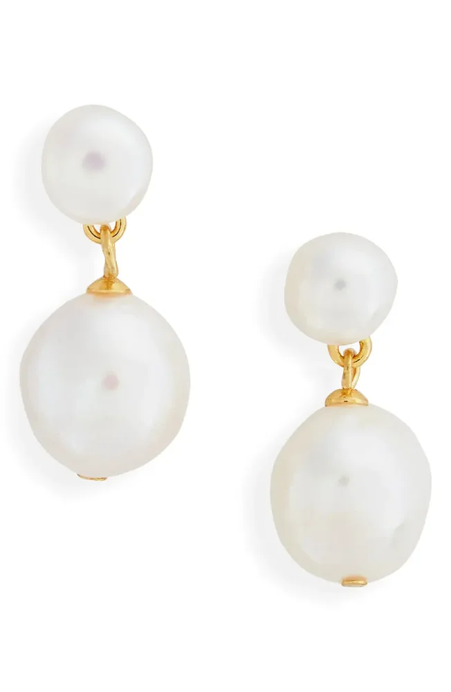 Sandra Freshwater Pearl Drop Earrings