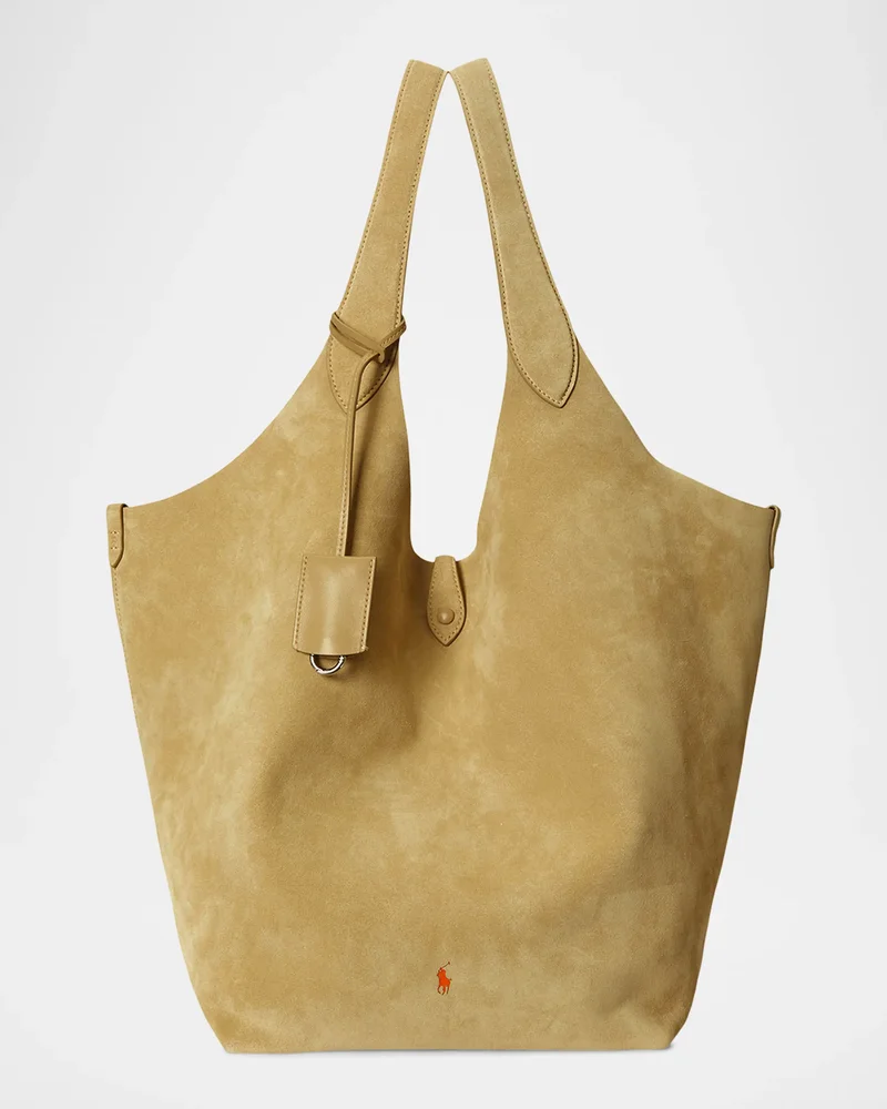 Polo Play Suede Large Tote