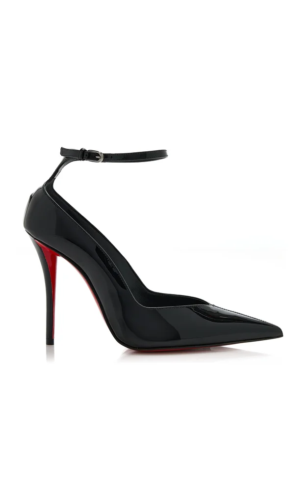 Erozee 100mm Patent Leather Pumps
