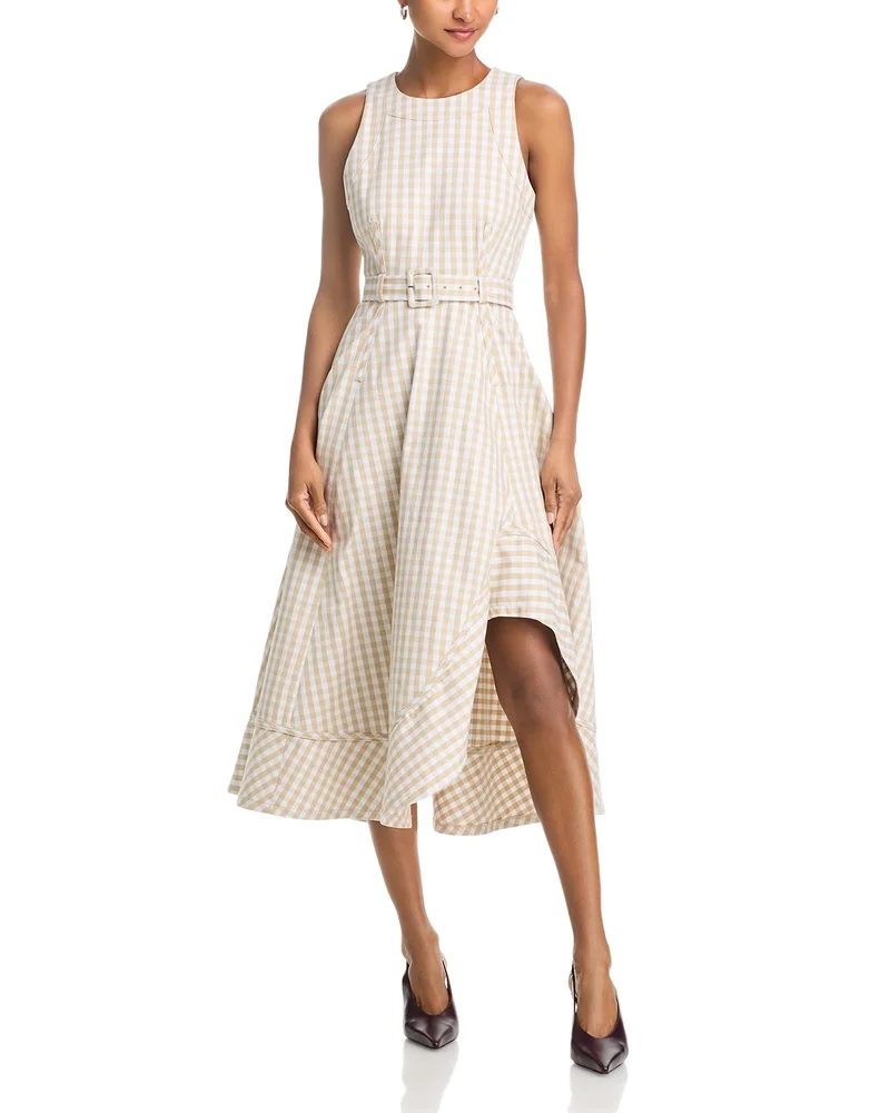 Mini Gingham Denim Zelda Dress