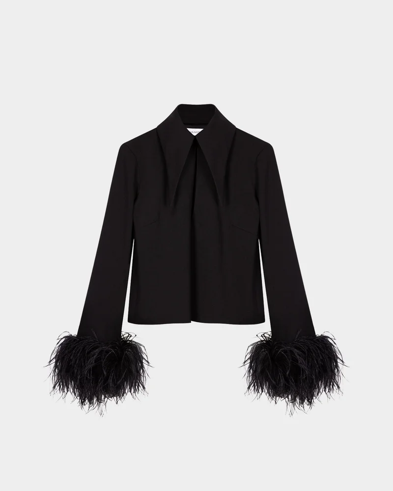 Michelle Top in Crepe