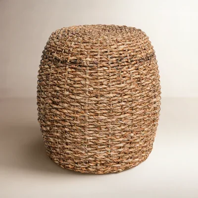 Ellsberg Woven Rattan End Table