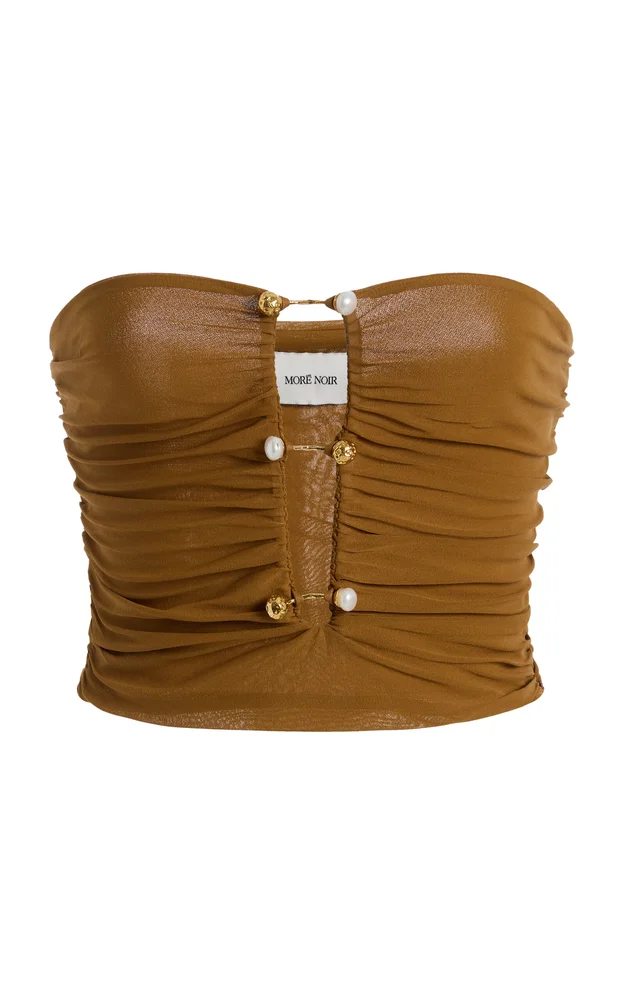 Goya Strapless Jersey Top