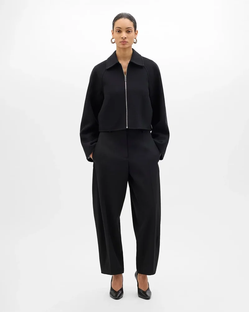 Double Face Crop Blouson