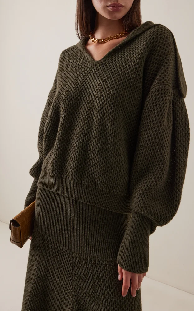 Lila Knit Wool Sweater