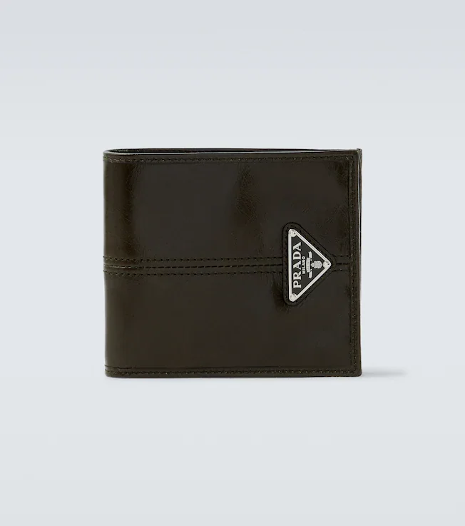 Leather bifold wallet