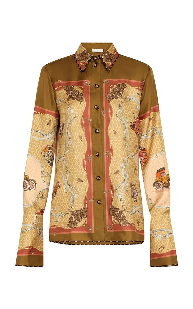 Valiant Twill Silk Shirt