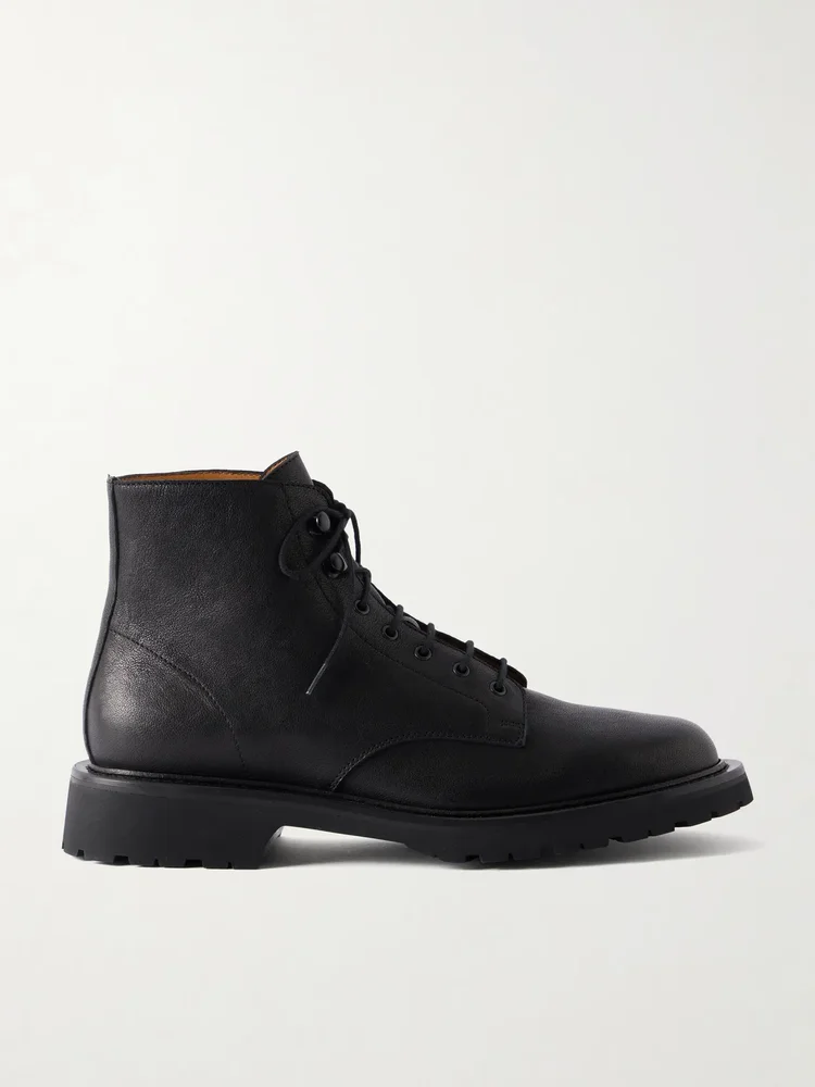 57 leather ankle boots