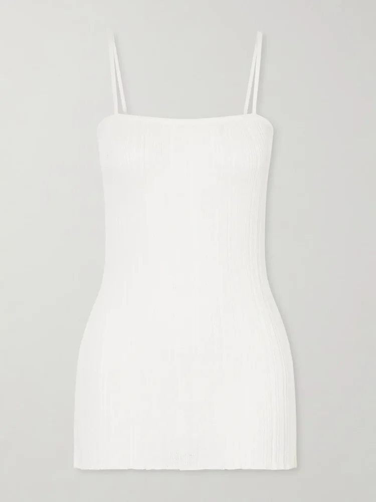 Ivana ribbed-knit top