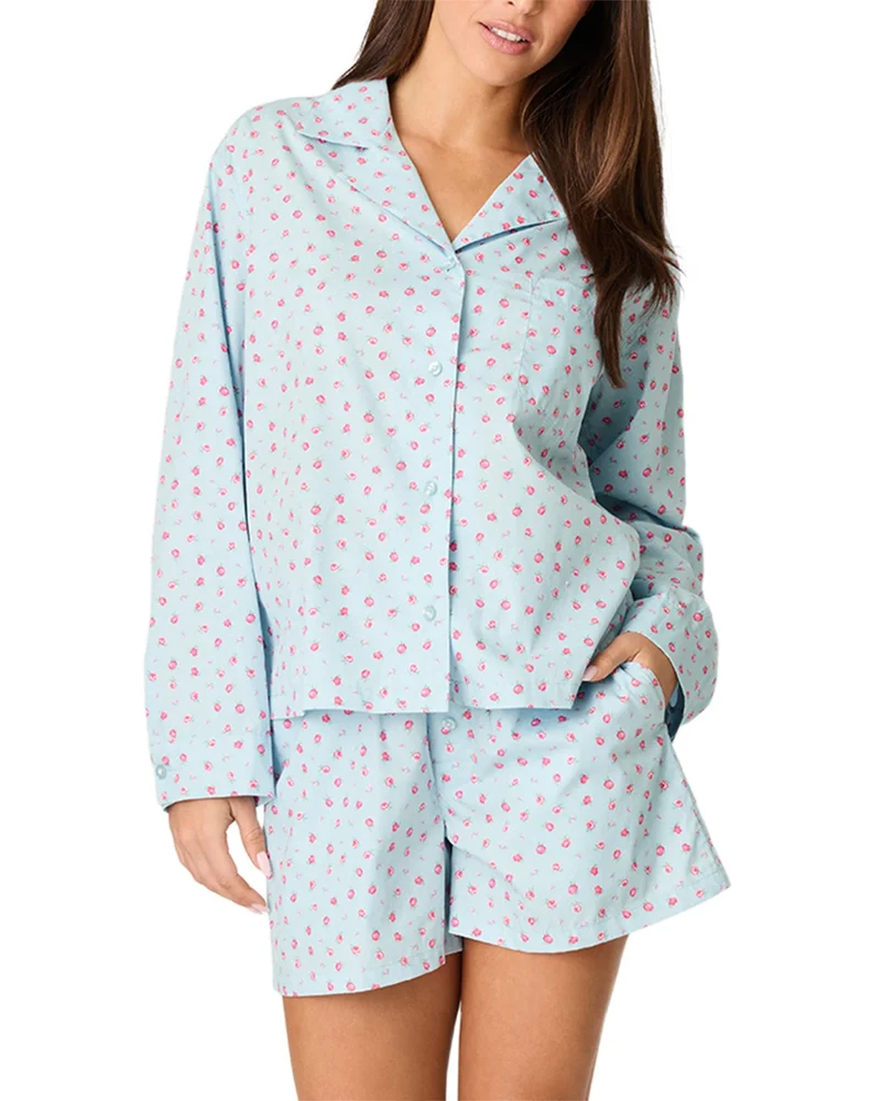 Afterparty Poplin Pajama Set