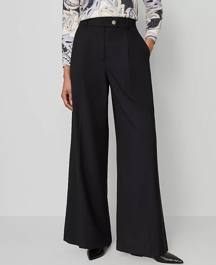 Anntaylor The Modern Wide Leg Trouser
