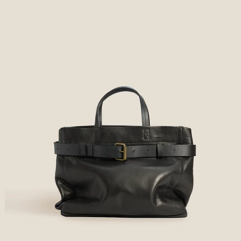 Parker Thatch Belted Mimi - Heritage "Broken-In" Leather Black