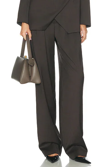 Round Wide Leg Pant