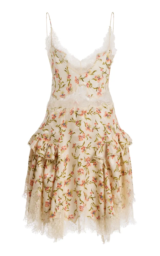 Lucina Silk Mini Dress