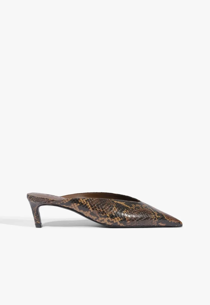 Schutz Loren Mid Leather Pump Loren Mid Leather Pump