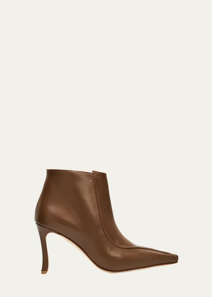 Milleta 90mm Leather Ankle Boots