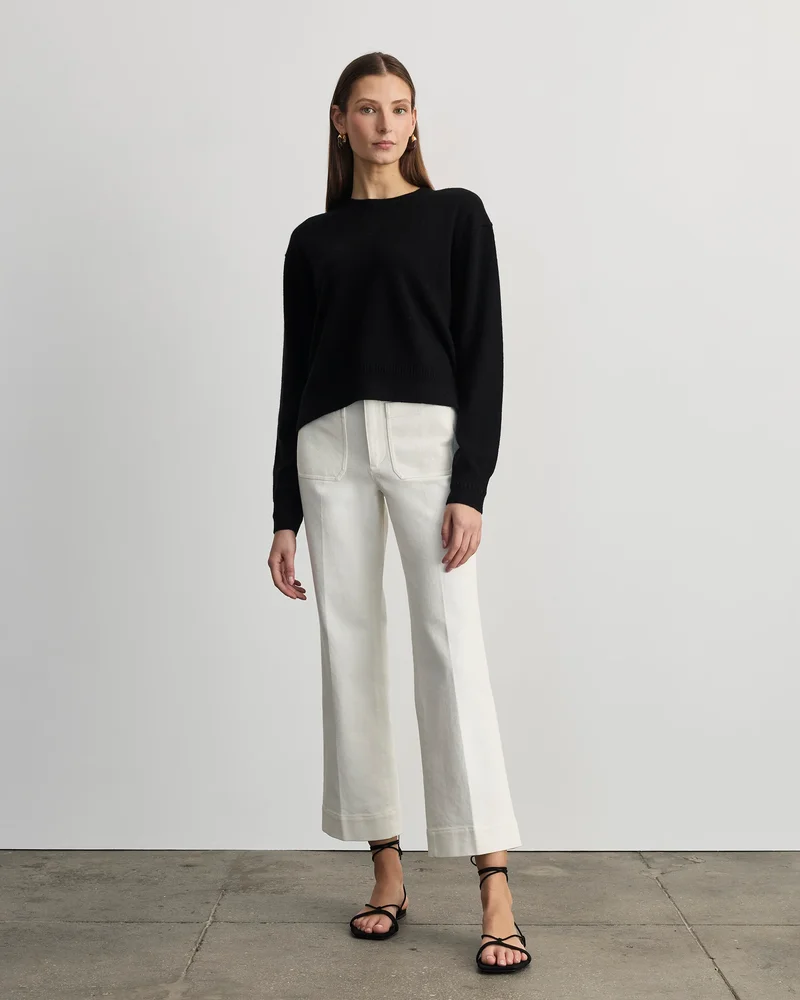 Cropped Nicole Denim Pant
