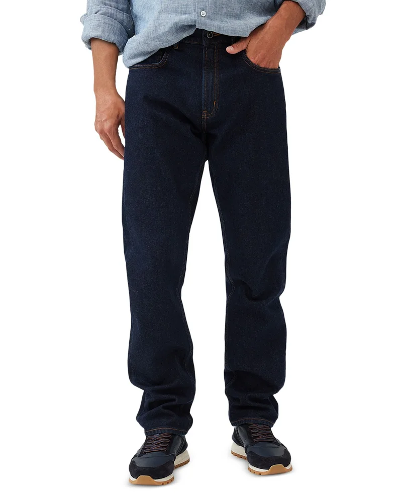 Bexley Relaxed Jeans in Raw Denim