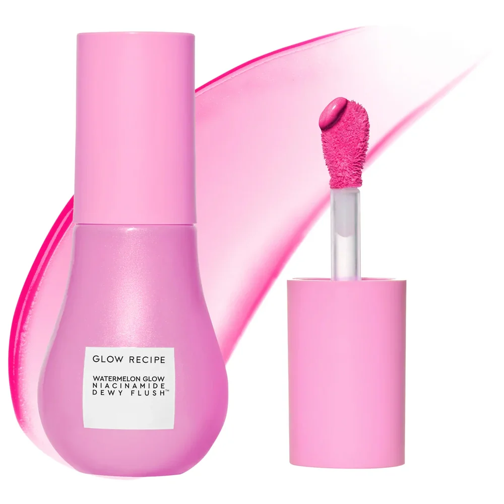 Watermelon Glow Niacinamide Dewy Flush - Brightening Serum Blush in Dragonfruit Flush