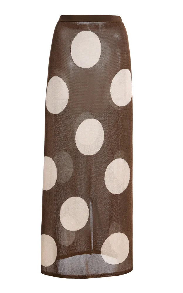 Simpson Chiffon Midi Skirt