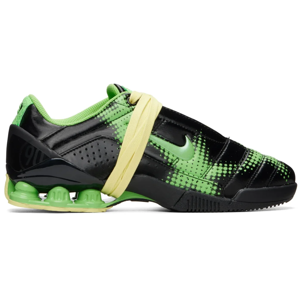Black & Green Total90 Shox Magia Sneakers