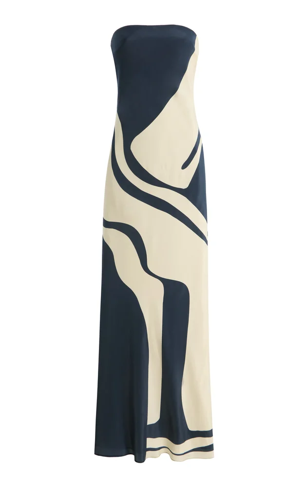 Lilou Strapless Midi Dress