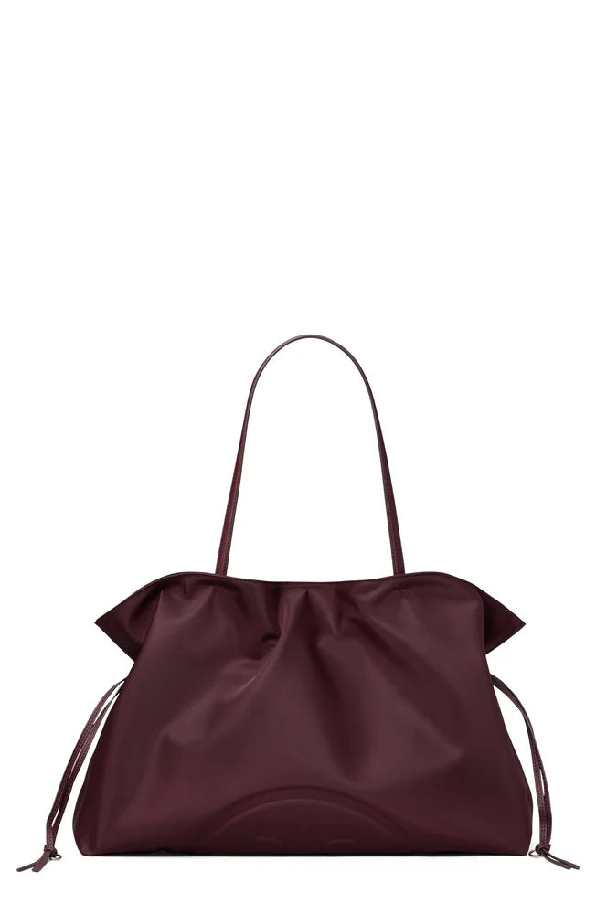 Ella Nylon Drawstring Tote