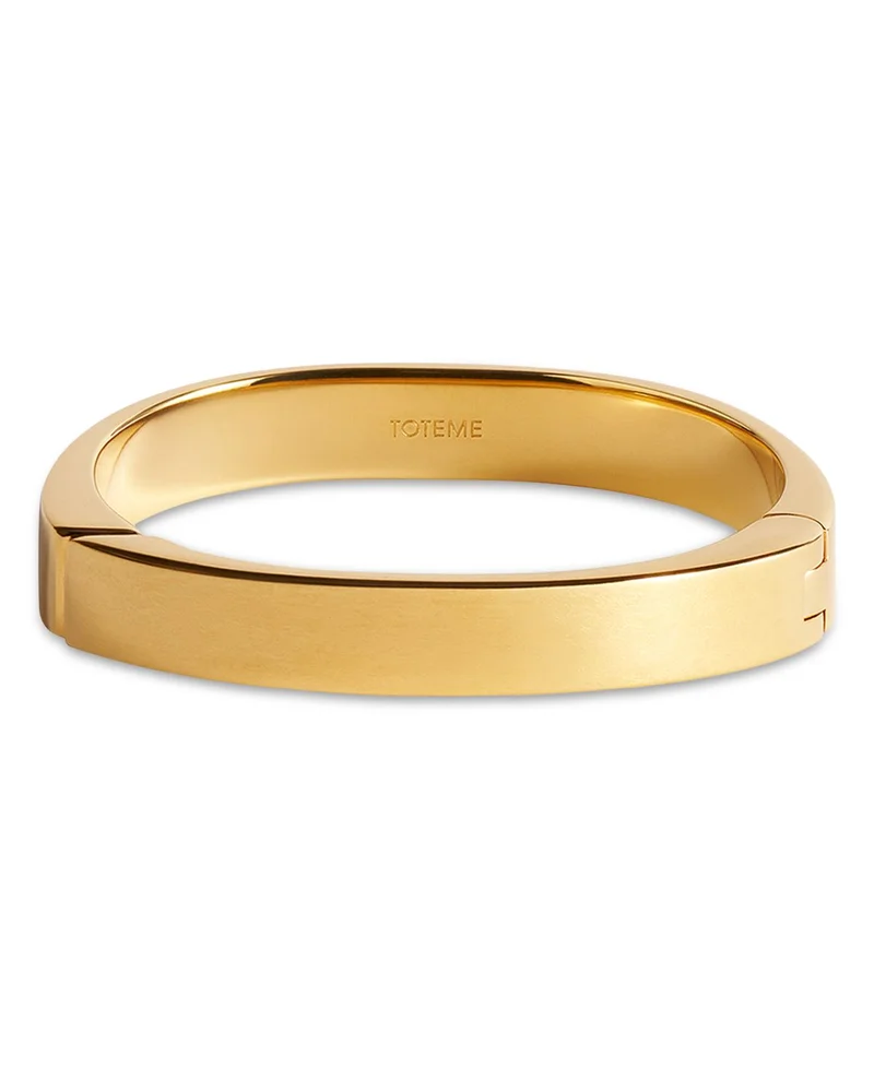 Signature Bangle Bracelet in 18K Gold Plated