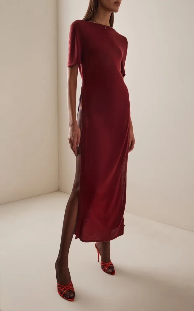 Wool Maxi Dress