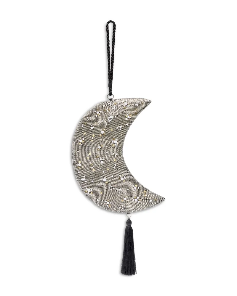 Small Beaded Crescent Wristlet