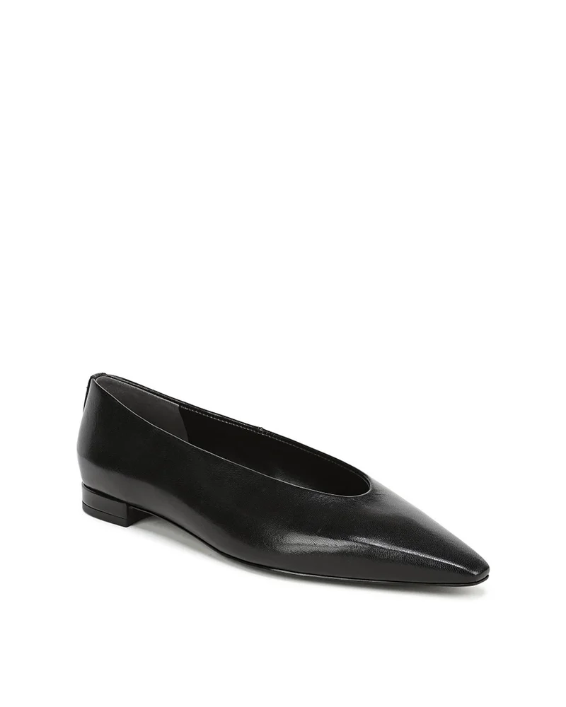 Women's Emory Pointed Toe Leather Ballet Flats