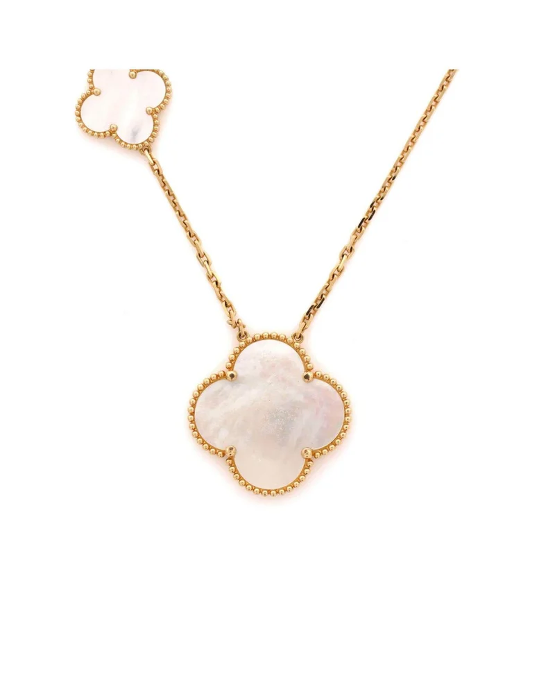 Pre-Owned Magic Alhambra 11 Motifs Long Necklace