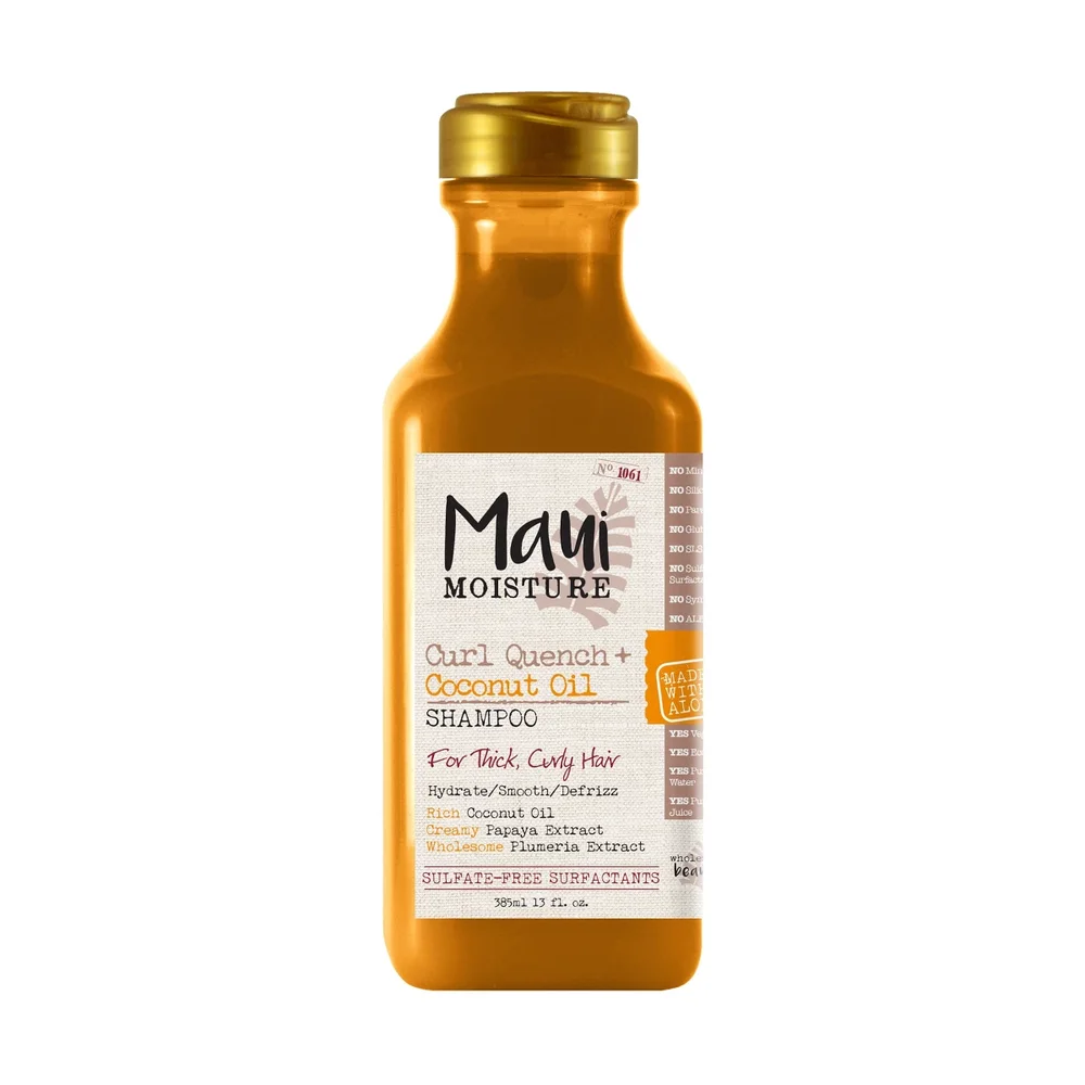 Curl Quench + Coconut Oil Shampoo for Tight Curly Hair