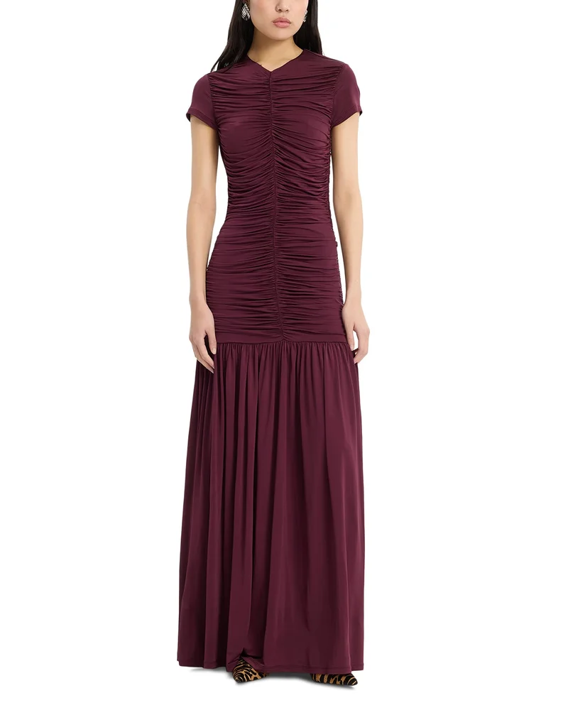 Gathered Maxi Dress