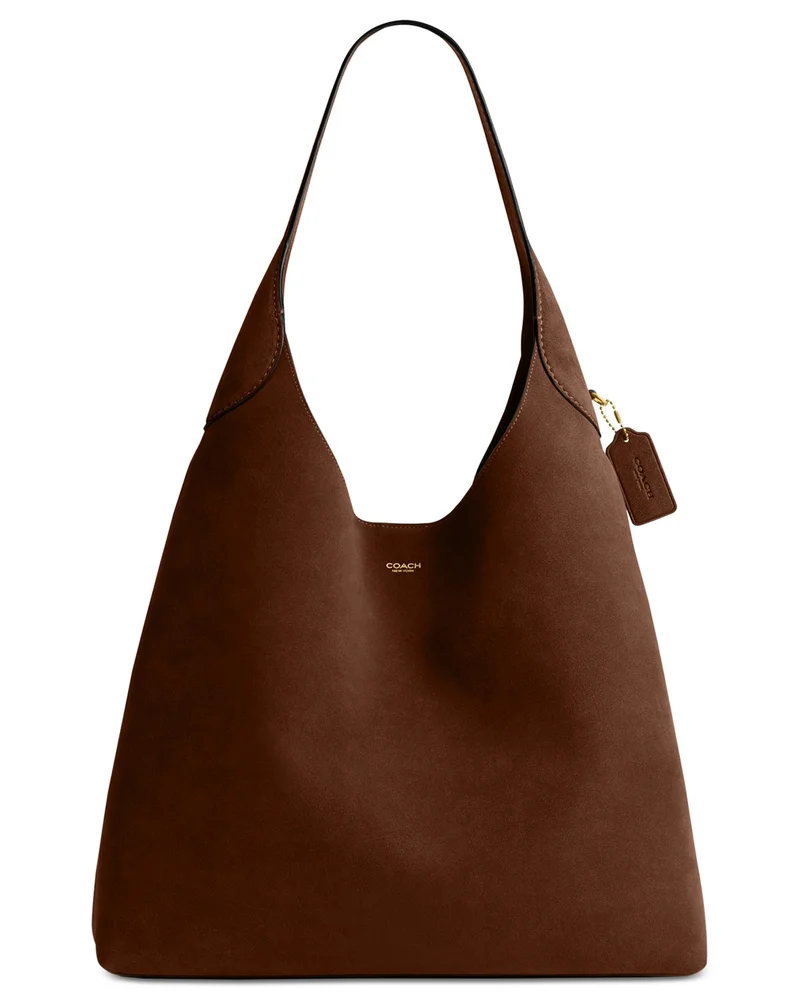 Brooklyn Extra-Large Suede Shoulder Bag 39