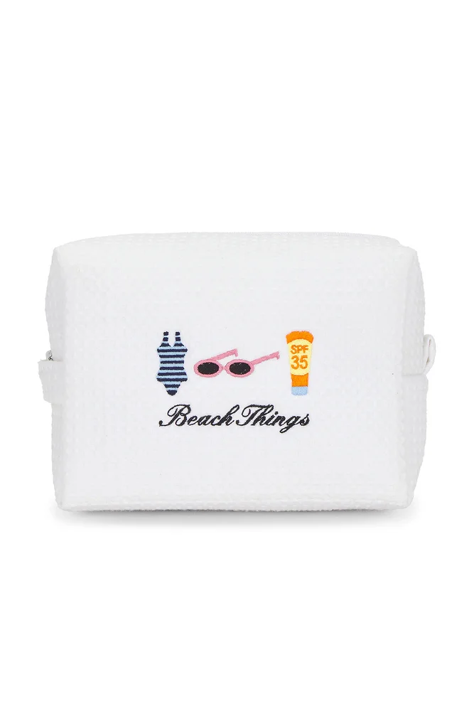 Beach Things Waffle Pouch