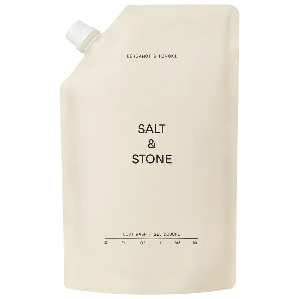 Bergamot & Hinoki Refillable Skin Softening Body Wash Refill Pouch