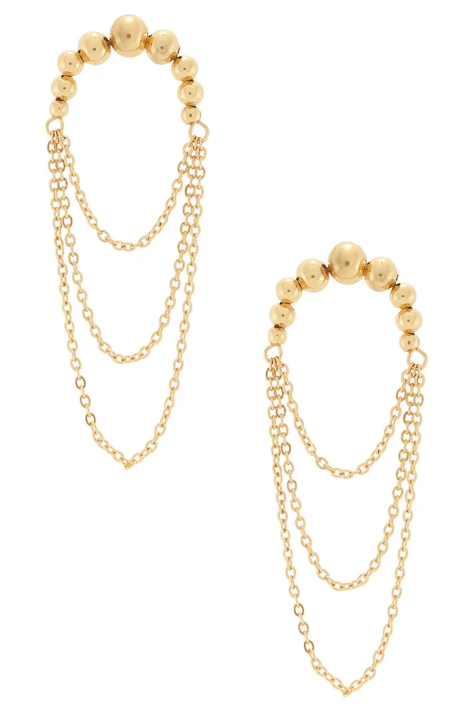 Gilded Earrings