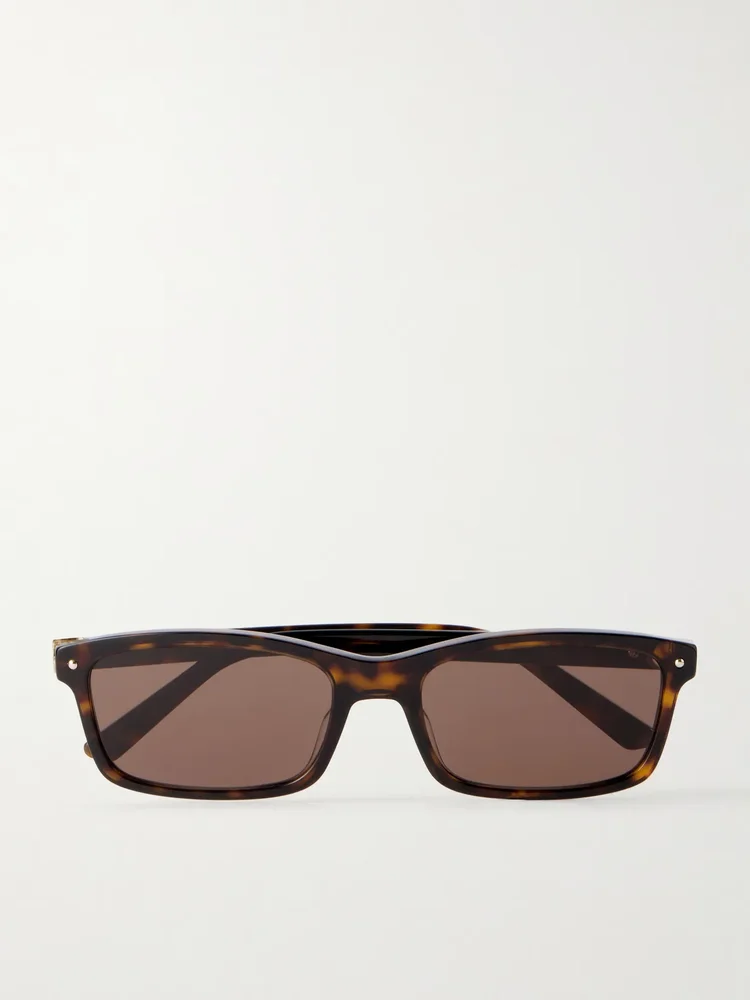 Petit CD S1I square-frame tortoiseshell acetate sunglasses