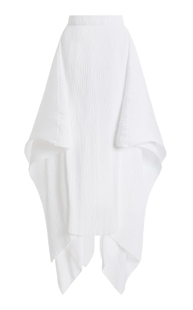 Plisse Maxi Skirt