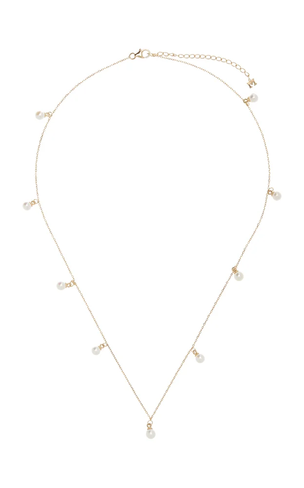 Pearl 14K Yellow Gold Choker