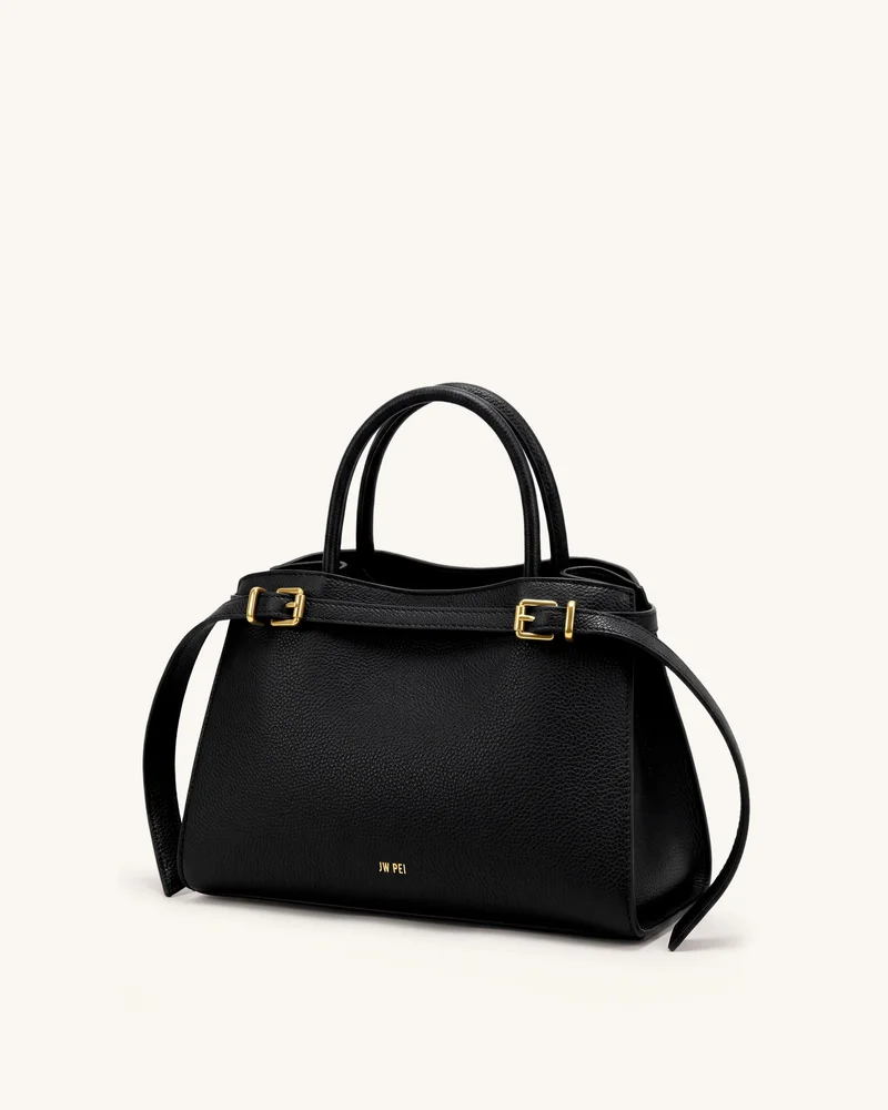 Ella Structured Tote - Black