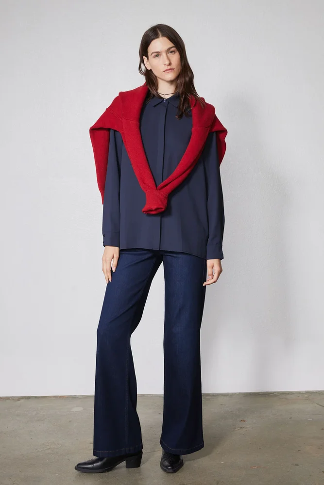 Palazzo Jeans, Dark Ocean Wash