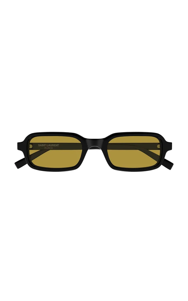 Square-Frame Acetate Sunglasses