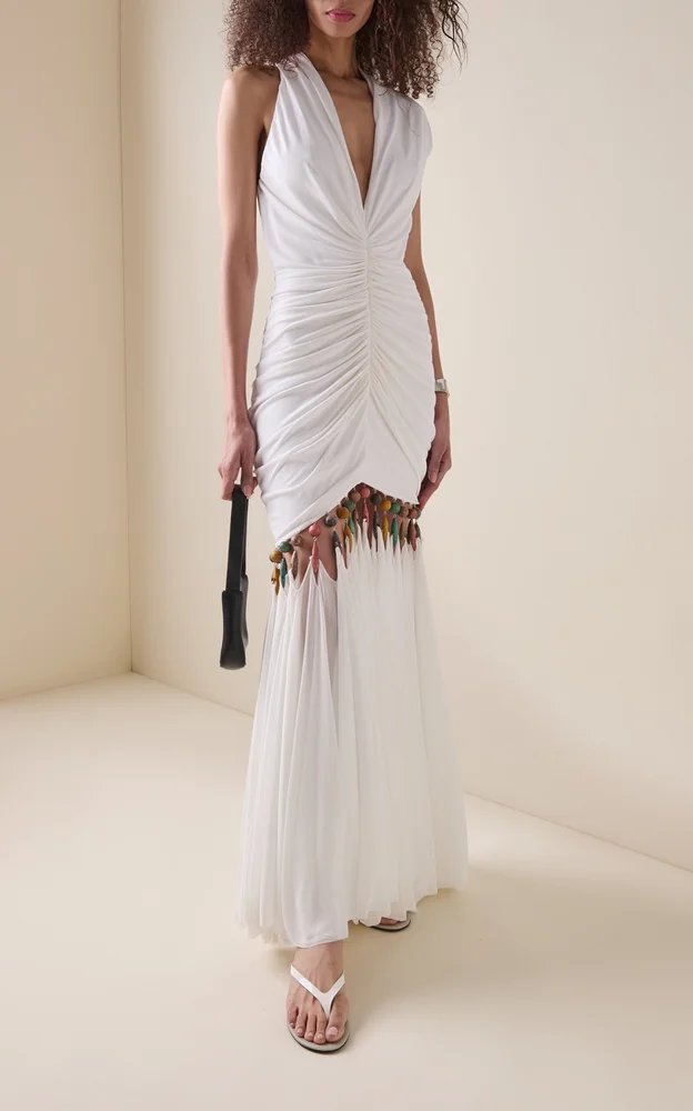 Tropique Droplet Gown