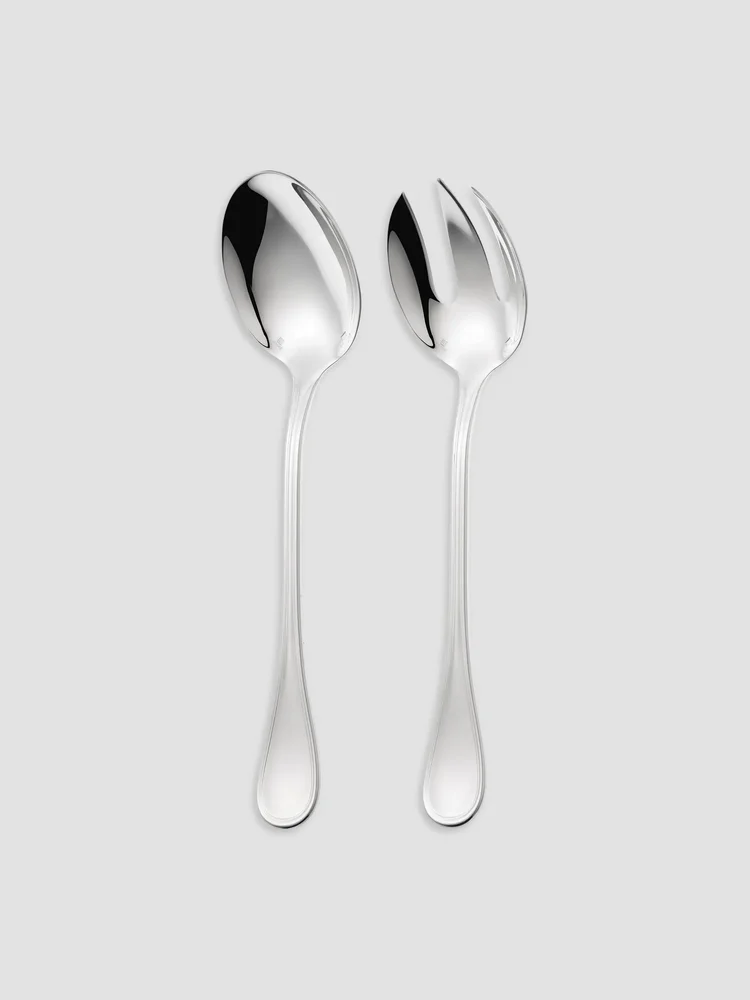 Albi Silver-Plated Salad Serving Set